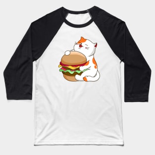 Cat Burger Baseball T-Shirt